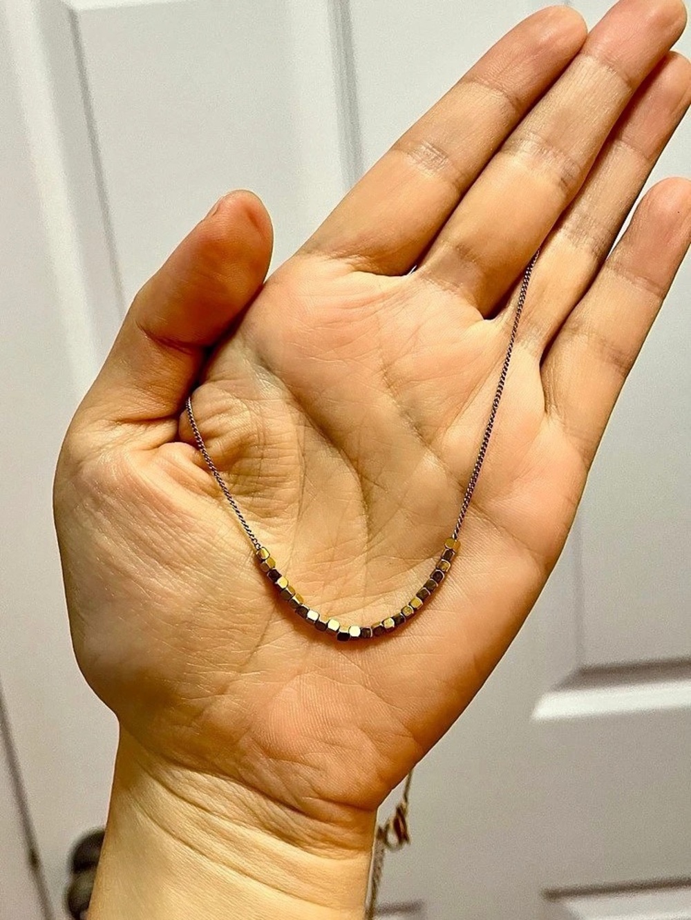 14K Gold Filled Beaded Necklace